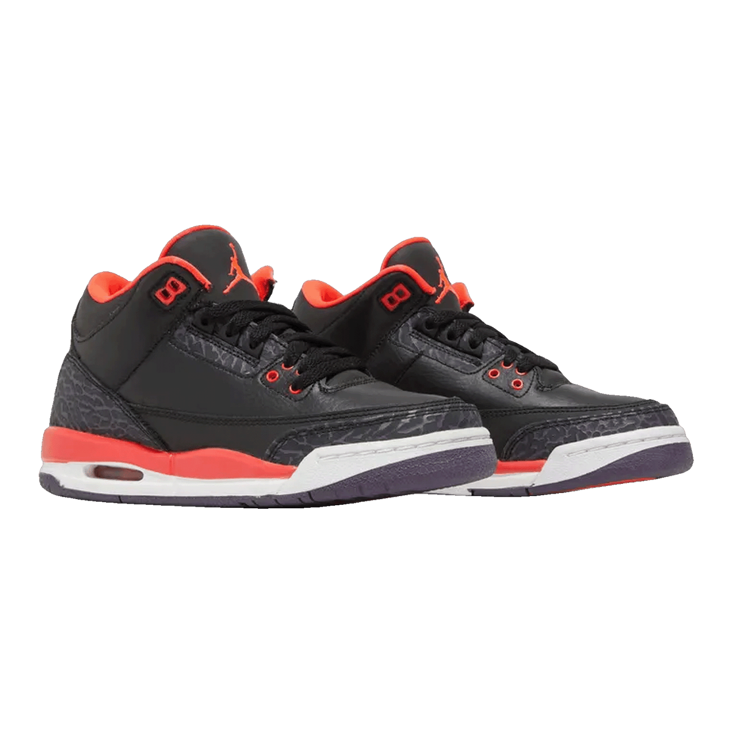Nike Air Jordan 3 Retro Crimson (GS) Side 398614-005
