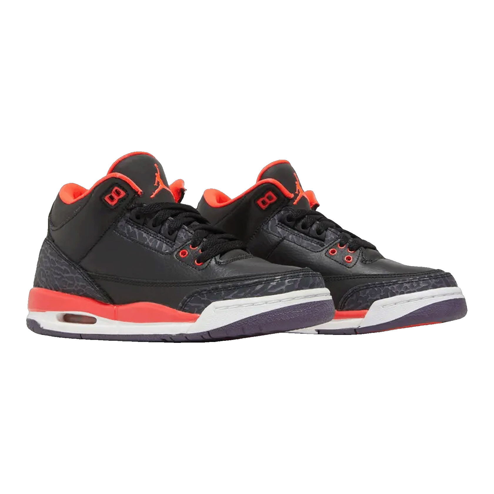 Nike Air Jordan 3 Retro Crimson (GS) Side 398614-005