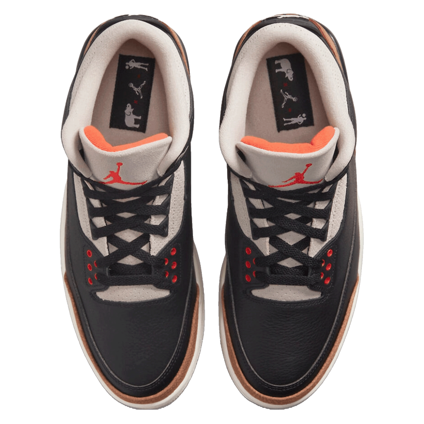 Nike Air Jordan 3 Retro Desert Elephant Oben