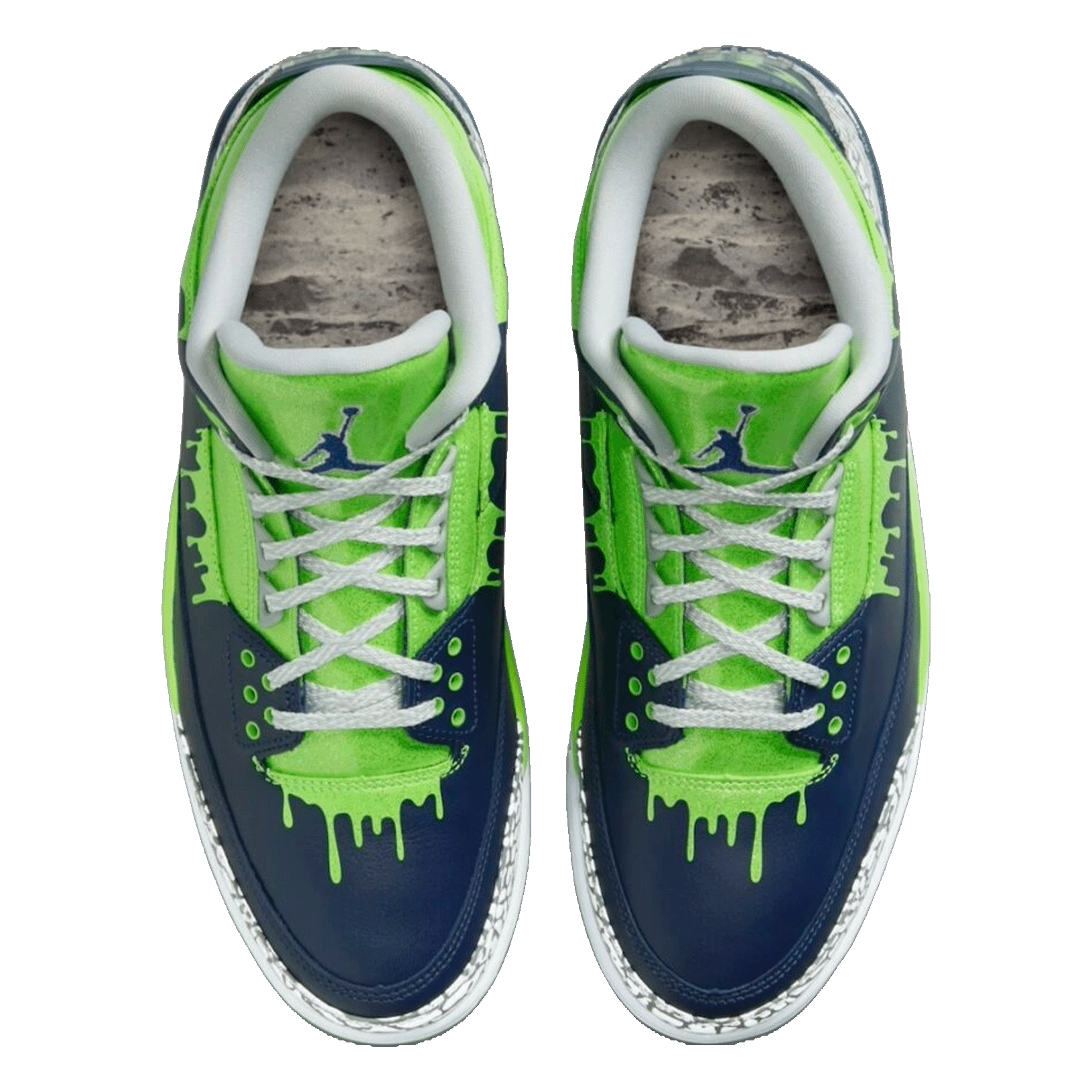 Nike Air Jordan 3 Retro Doernbecher Hugo Oben