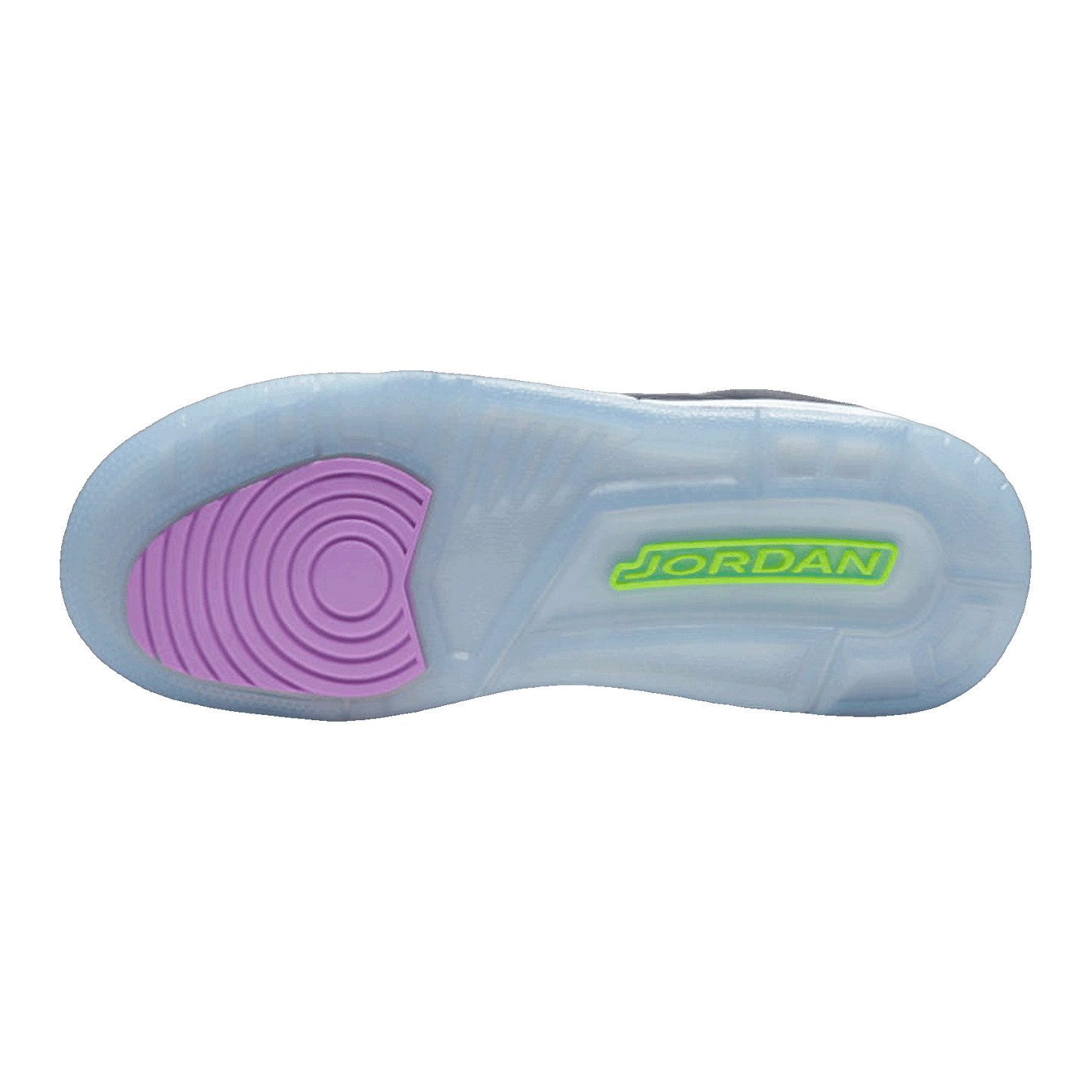 Nike Air Jordan 3 Retro Electric Green (GS) Sohle DA2304-003