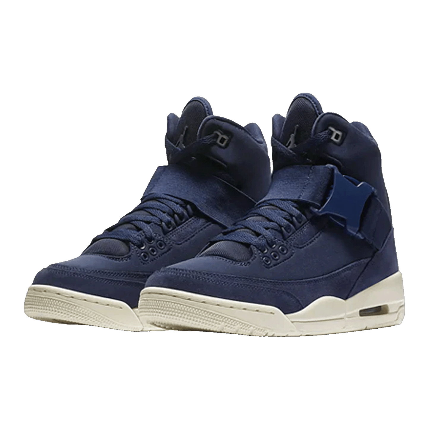 Nike Air Jordan 3 Retro Explorer XX Midnight Navy Light Cream (W) Side BQ0006-401