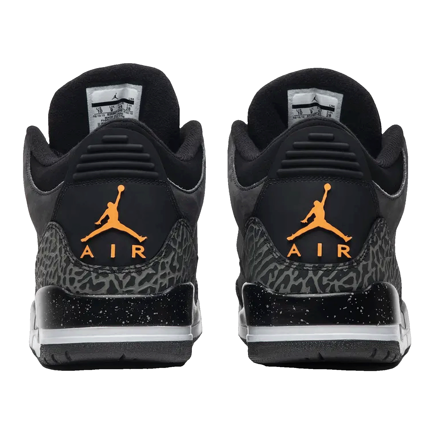 Nike Air Jordan 3 Retro Fear Pack (2013) Back 626967-040