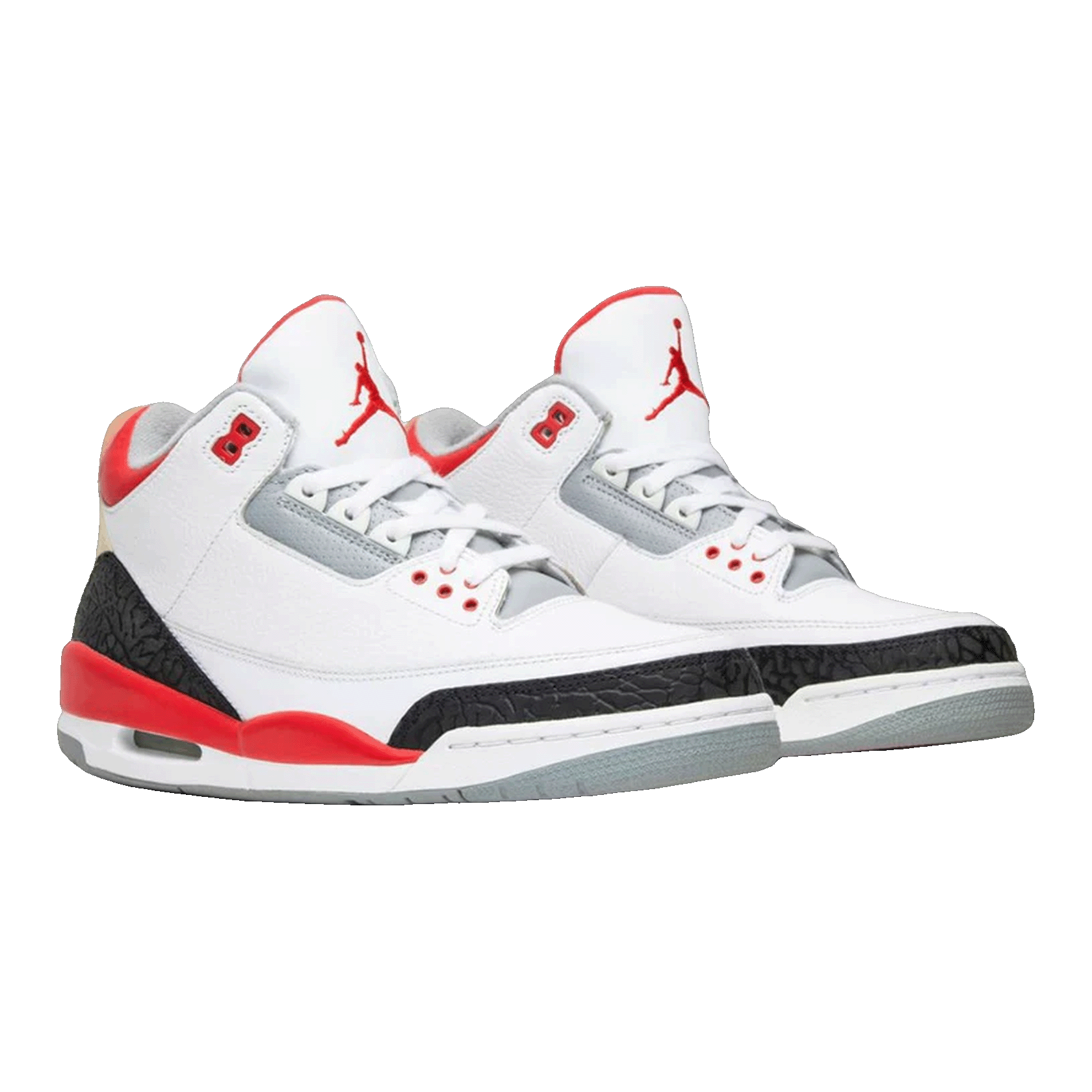 Nike Air Jordan 3 Retro Fire Red (2007) Side 136064-161