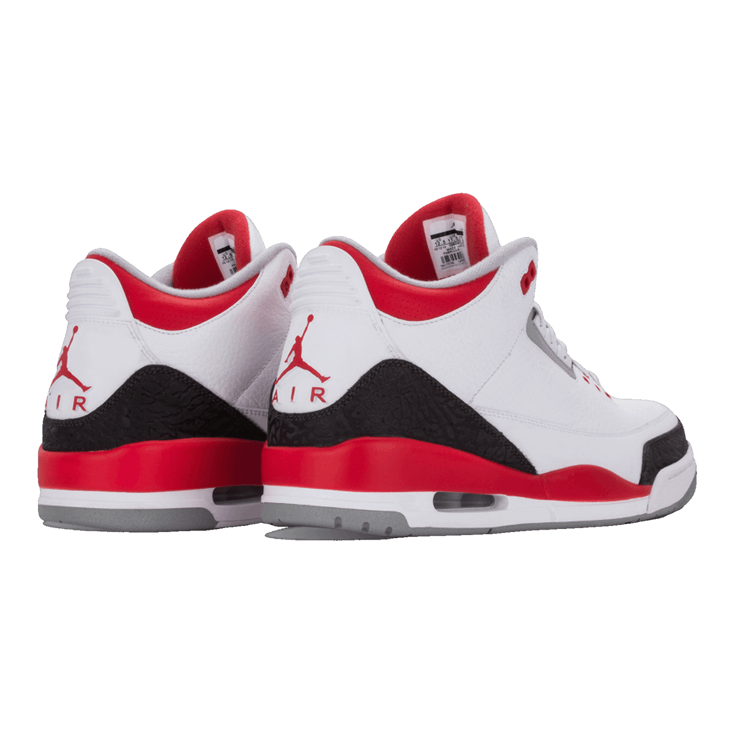 Nike Air Jordan 3 Retro Fire Red (2013) Back 136064-120