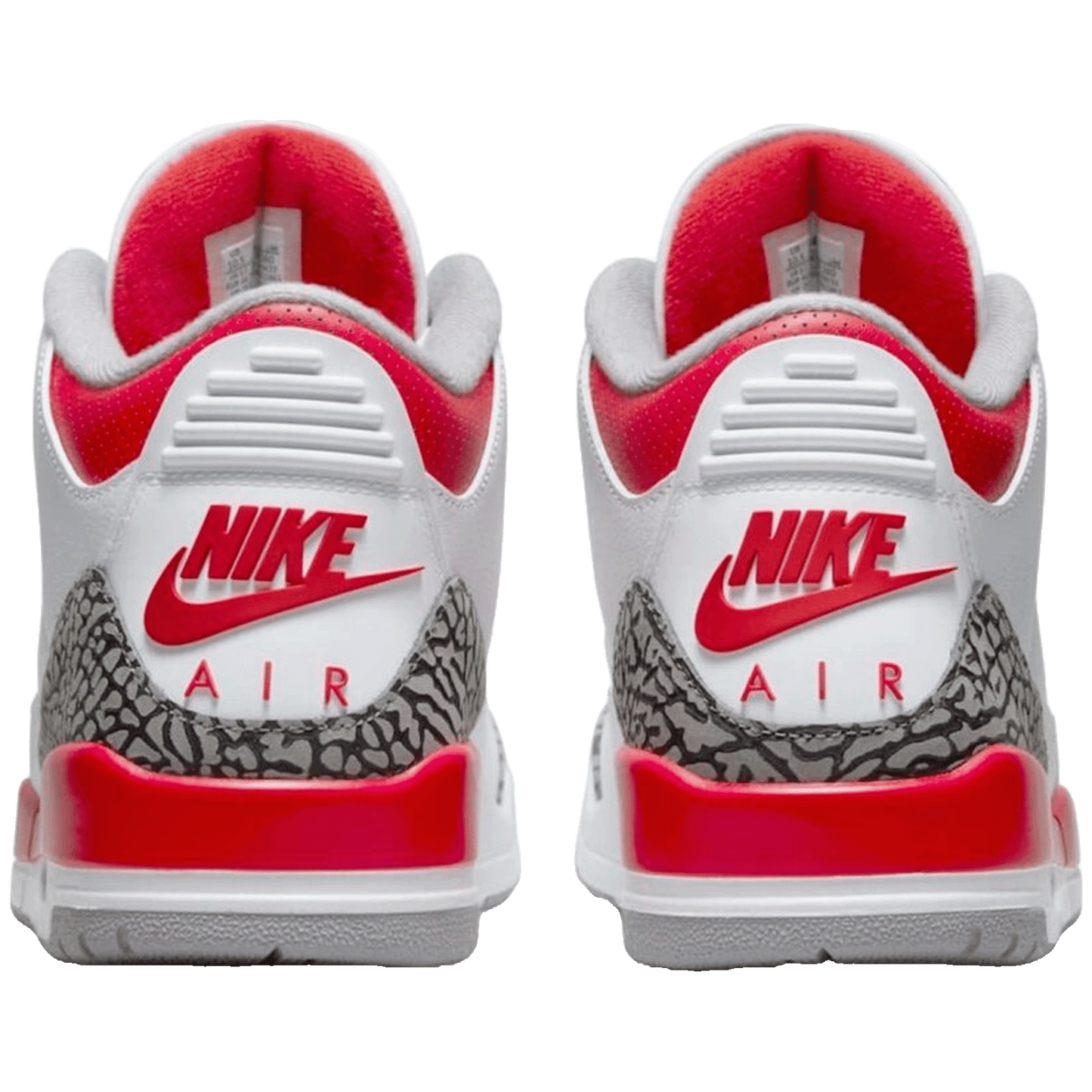 Nike Air Jordan 3 Retro Fire Red (2022) Back