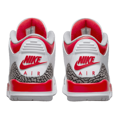 Nike Air Jordan 3 Retro Fire Red (2022) (GS) Back DM0967-160