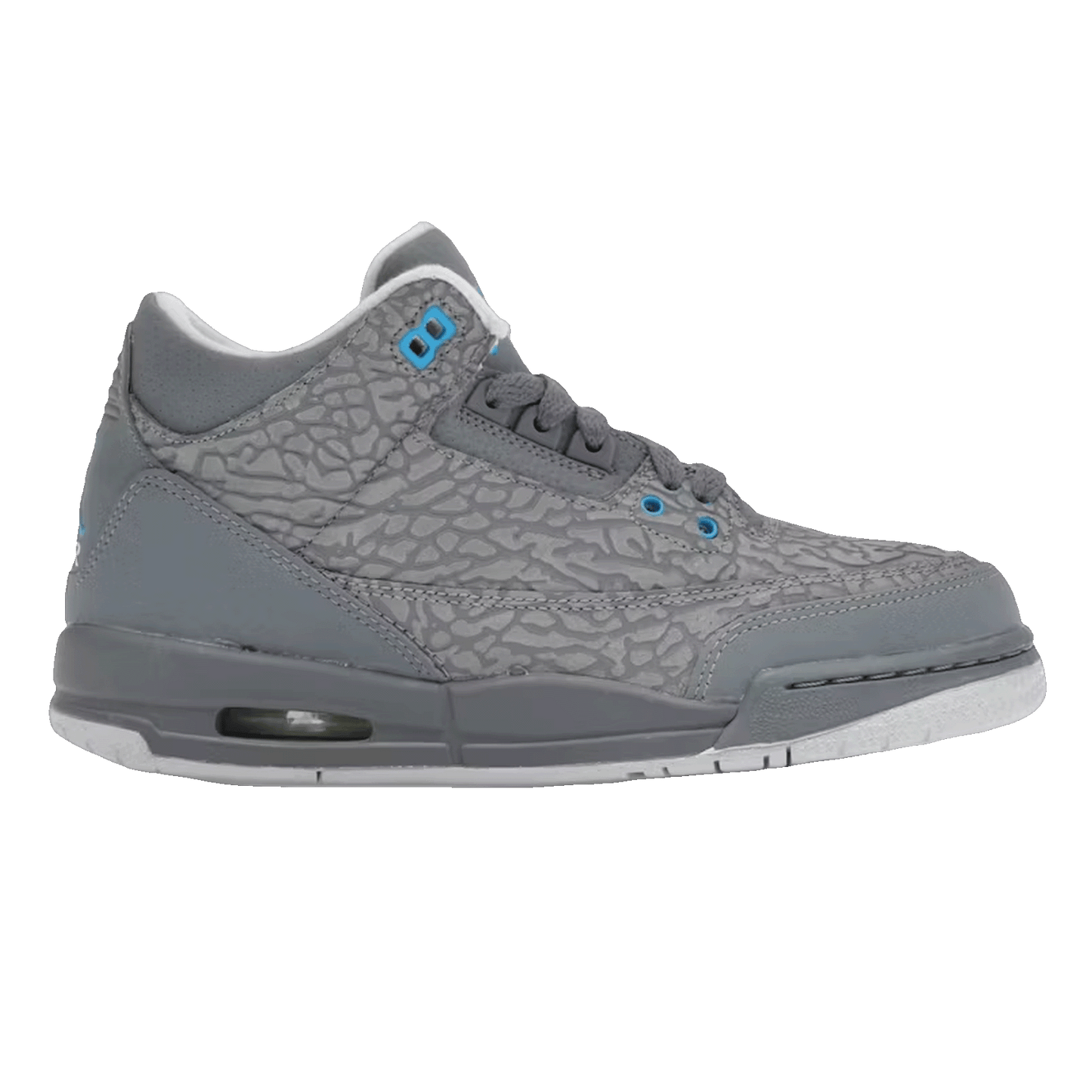 Nike Air Jordan 3 Retro Flip Cool Grey Blue Glow (GS) 441140-015