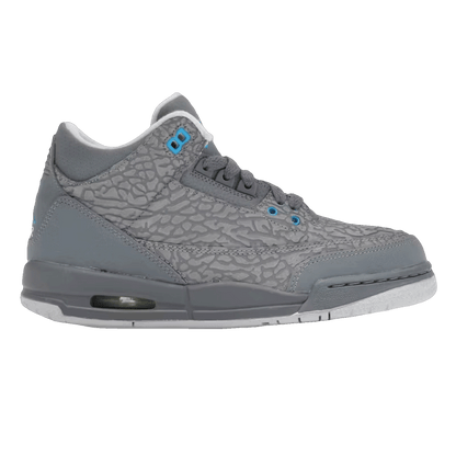 Nike Air Jordan 3 Retro Flip Cool Grey Blue Glow (GS) 441140-015
