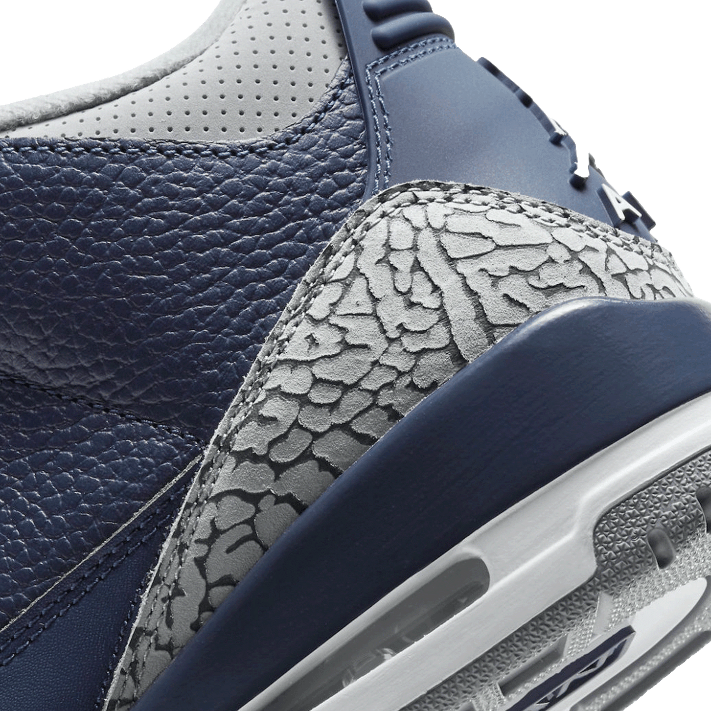 Nike Air Jordan 3 Retro Georgetown (2021) (GS) Back 2
