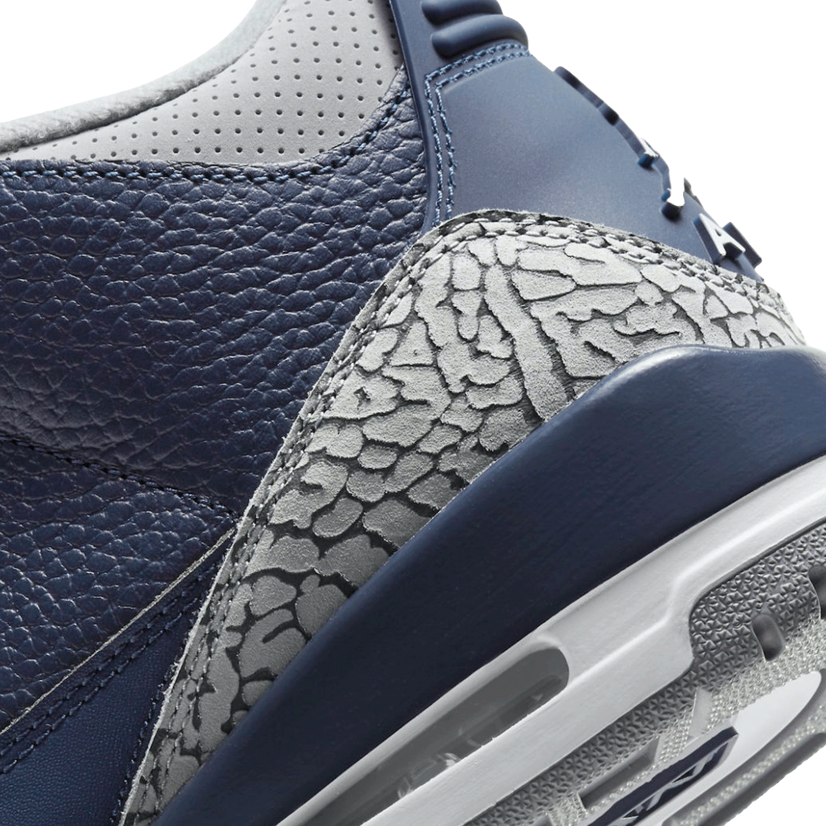 Nike Air Jordan 3 Retro Georgetown (2021) (GS) Back 2