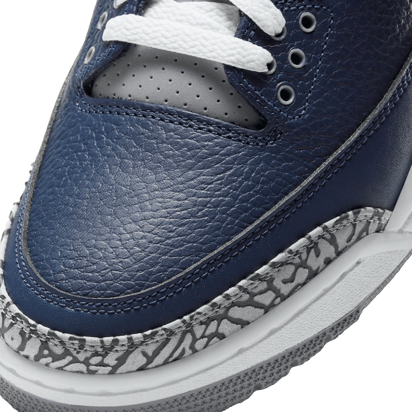 Nike Air Jordan 3 Retro Georgetown (2021) (GS) Toe