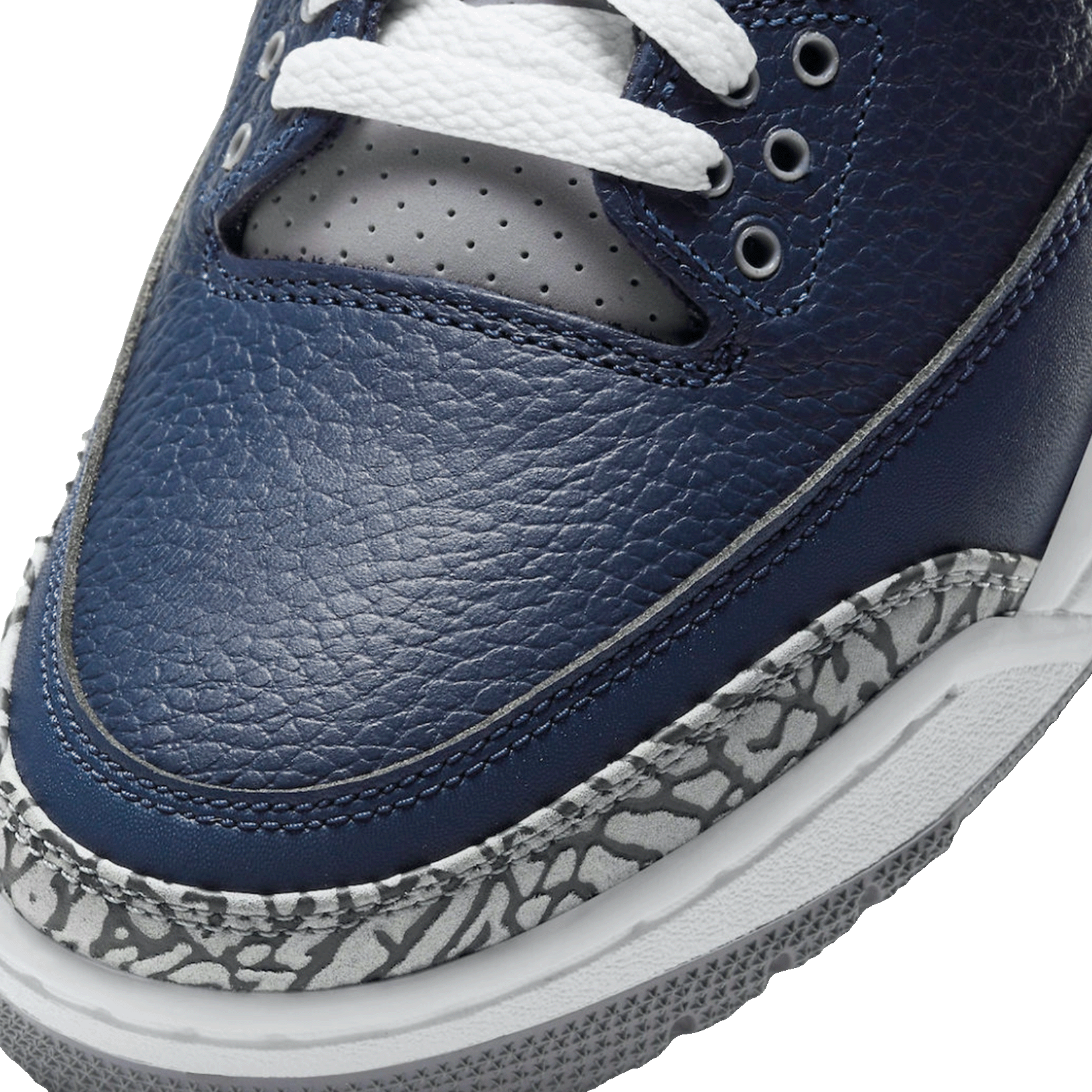 Nike Air Jordan 3 Retro Georgetown (2021) (GS) Toe