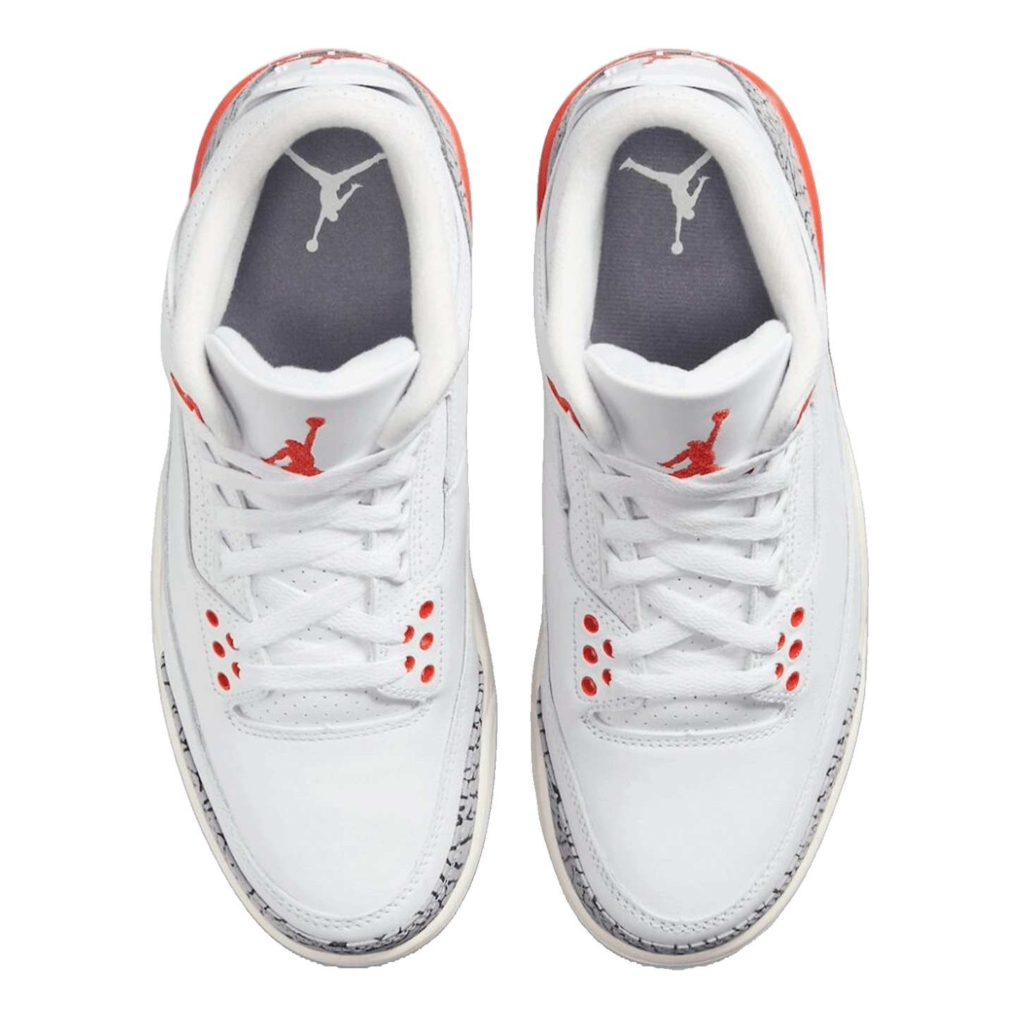 Nike Air Jordan 3 Retro Georgia Peach (W) Oben