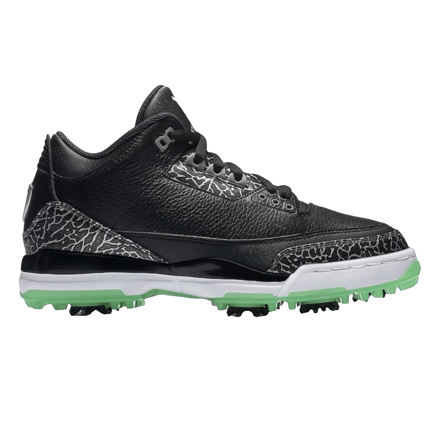 Nike Air Jordan 3 Retro Golf Black Green Glow AJ3783-001