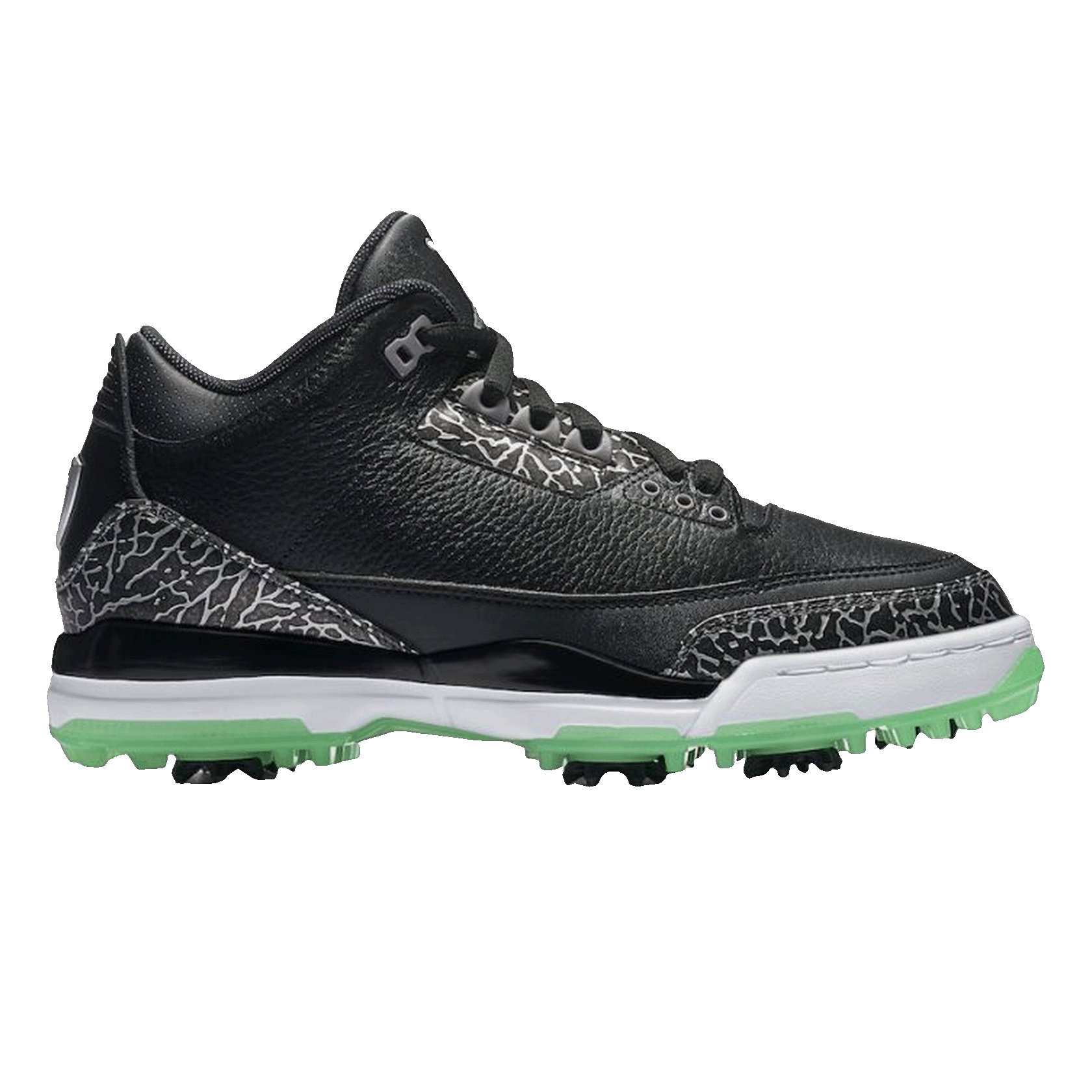 Nike Air Jordan 3 Retro Golf Black Green Glow AJ3783-001