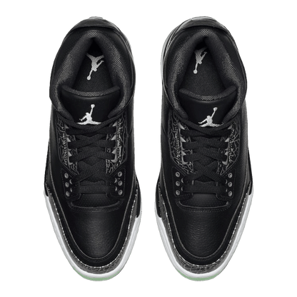 Nike Air Jordan 3 Retro Golf Black Green Glow Oben AJ3783-001