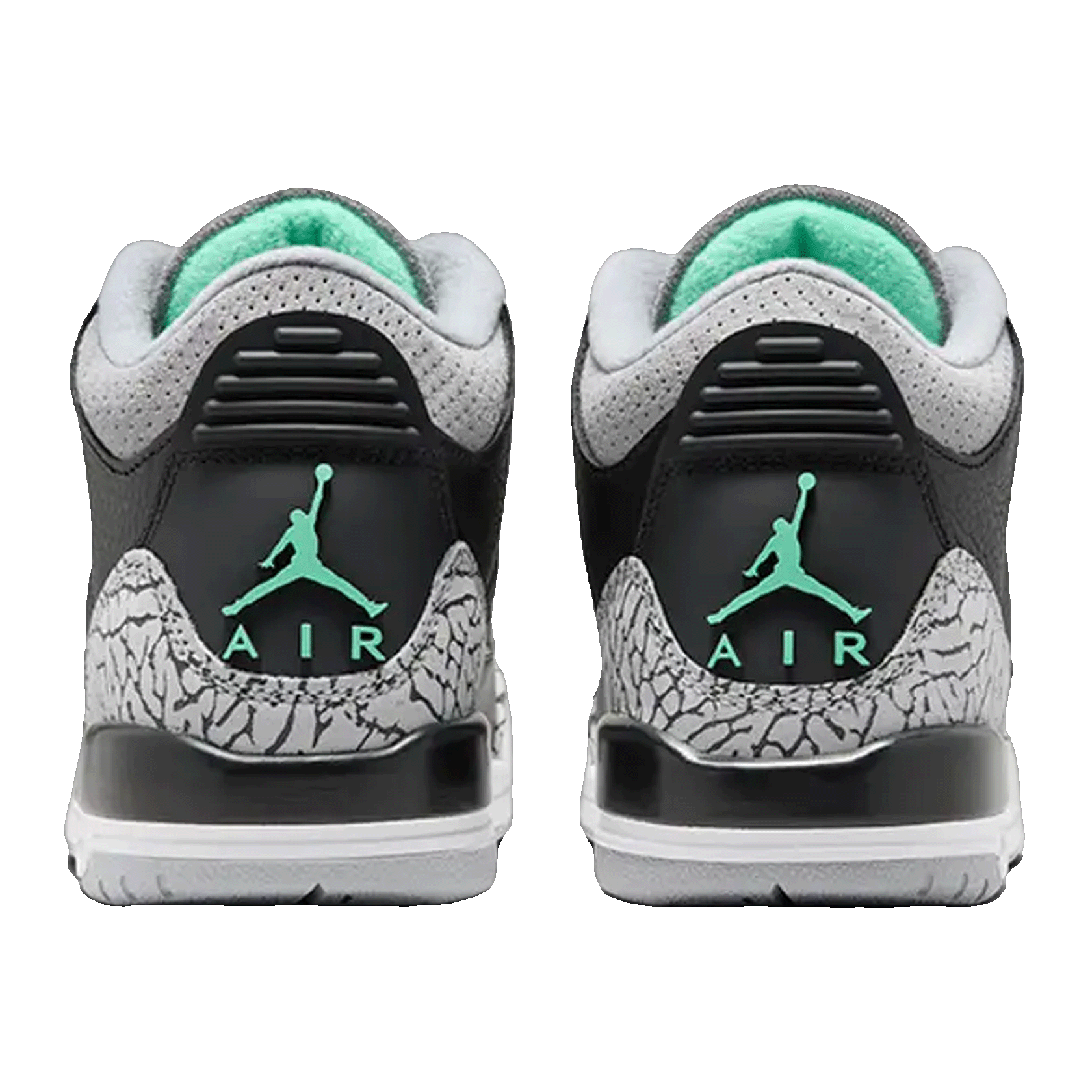 Nike Air Jordan 3 Retro Green Glow (GS) Back DM0967-031
