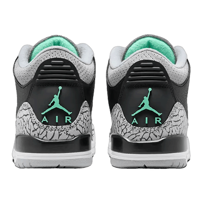 Nike Air Jordan 3 Retro Green Glow (GS) Back DM0967-031