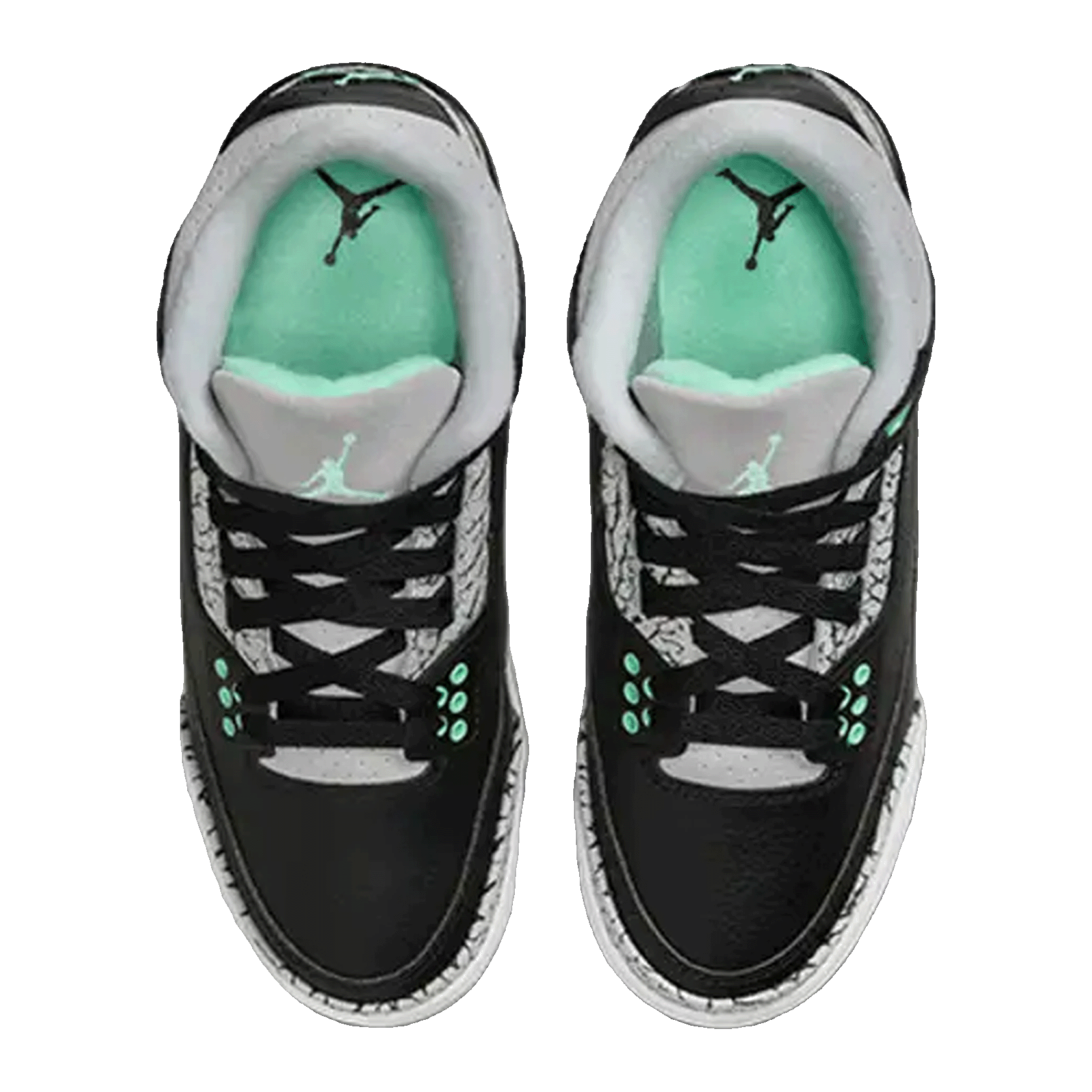 Nike Air Jordan 3 Retro Green Glow (GS) Oben DM0967-031