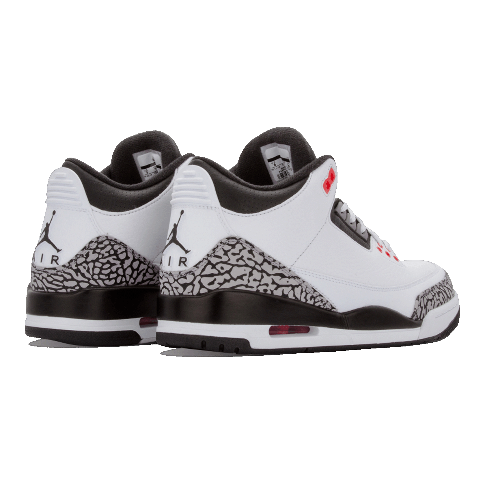 Nike Air Jordan 3 Retro Infrared 23 Back 136064-123
