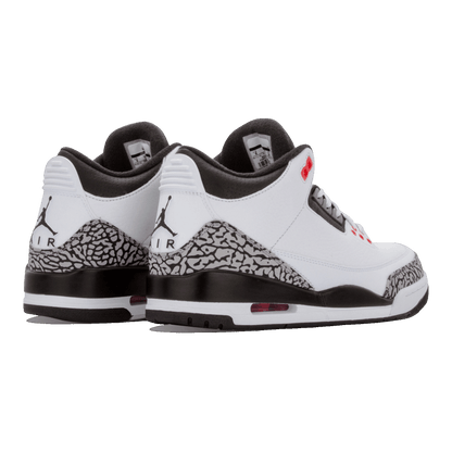 Nike Air Jordan 3 Retro Infrared 23 Back 136064-123