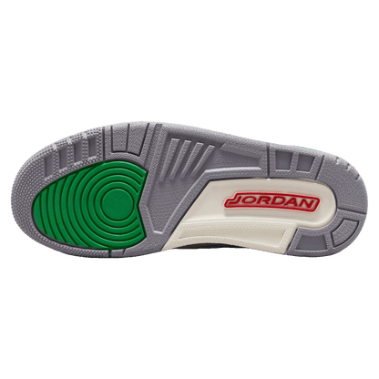 Nike Air Jordan 3 Retro Lucky Green (W) Sohle
