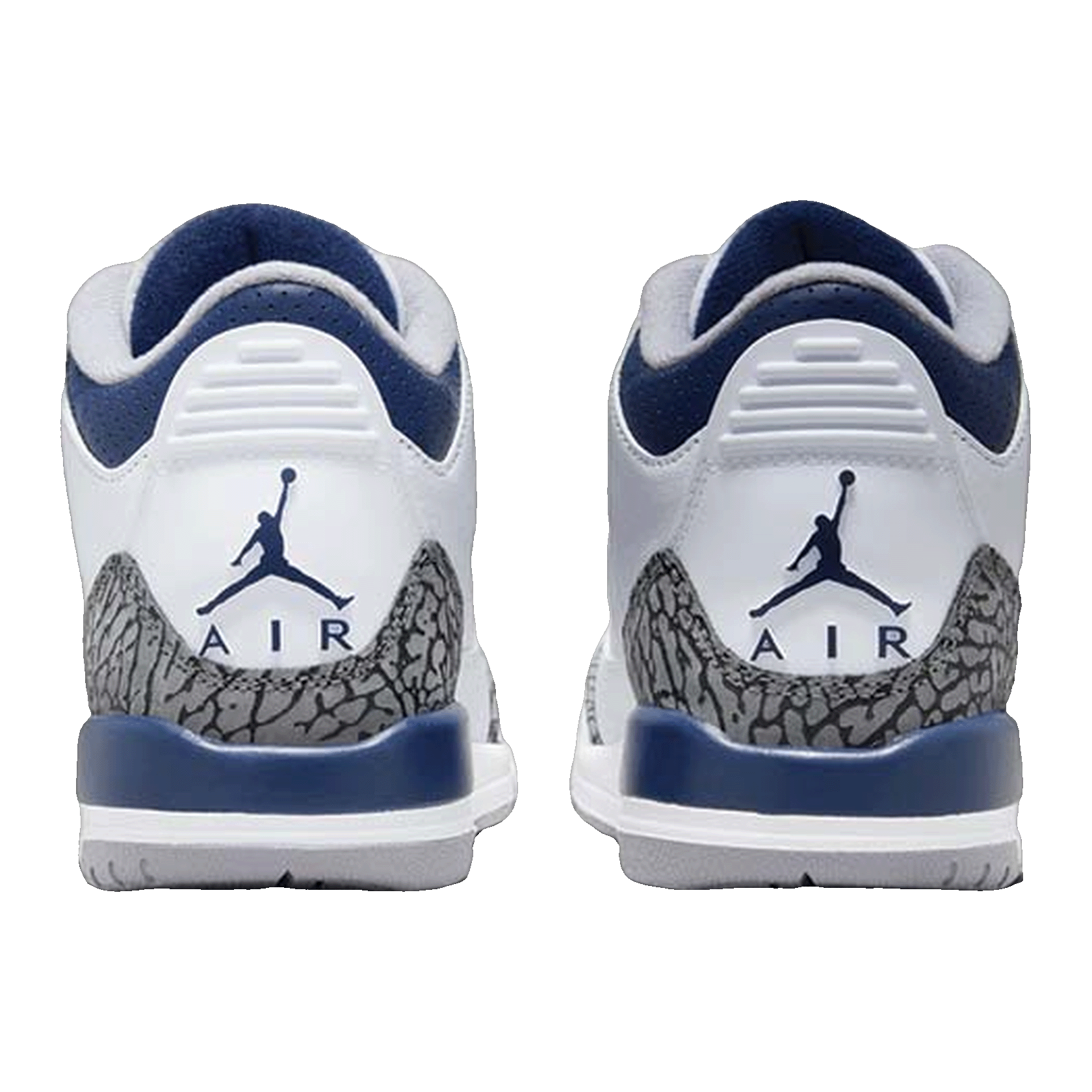 Nike Air Jordan 3 Retro Midnight Navy (GS) Back DM0967-140