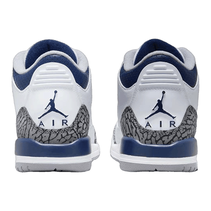Nike Air Jordan 3 Retro Midnight Navy (GS) Back DM0967-140