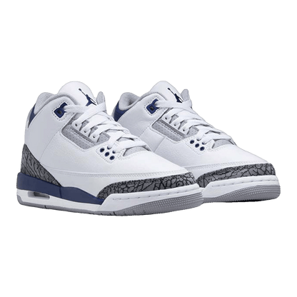 Nike Air Jordan 3 Retro Midnight Navy (GS) Side DM0967-140