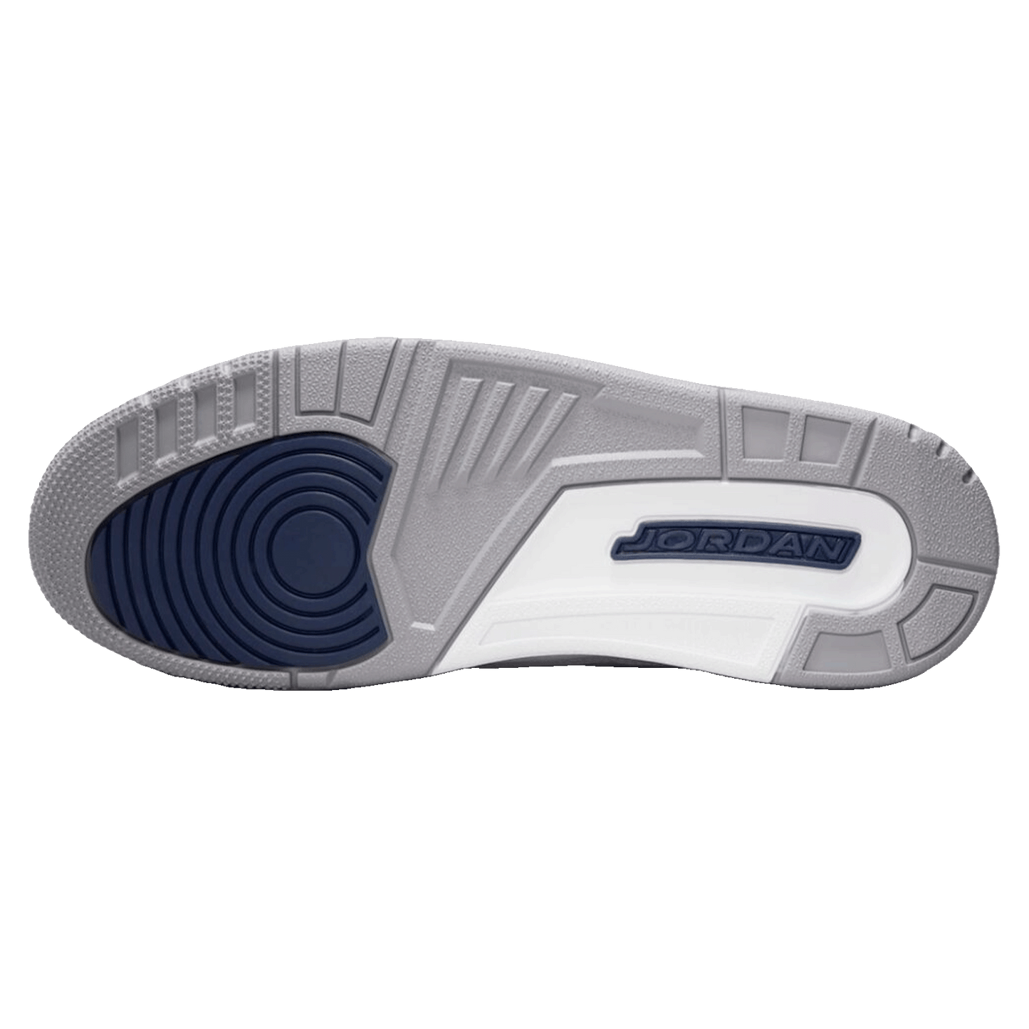Nike Air Jordan 3 Retro Midnight Navy Sohle