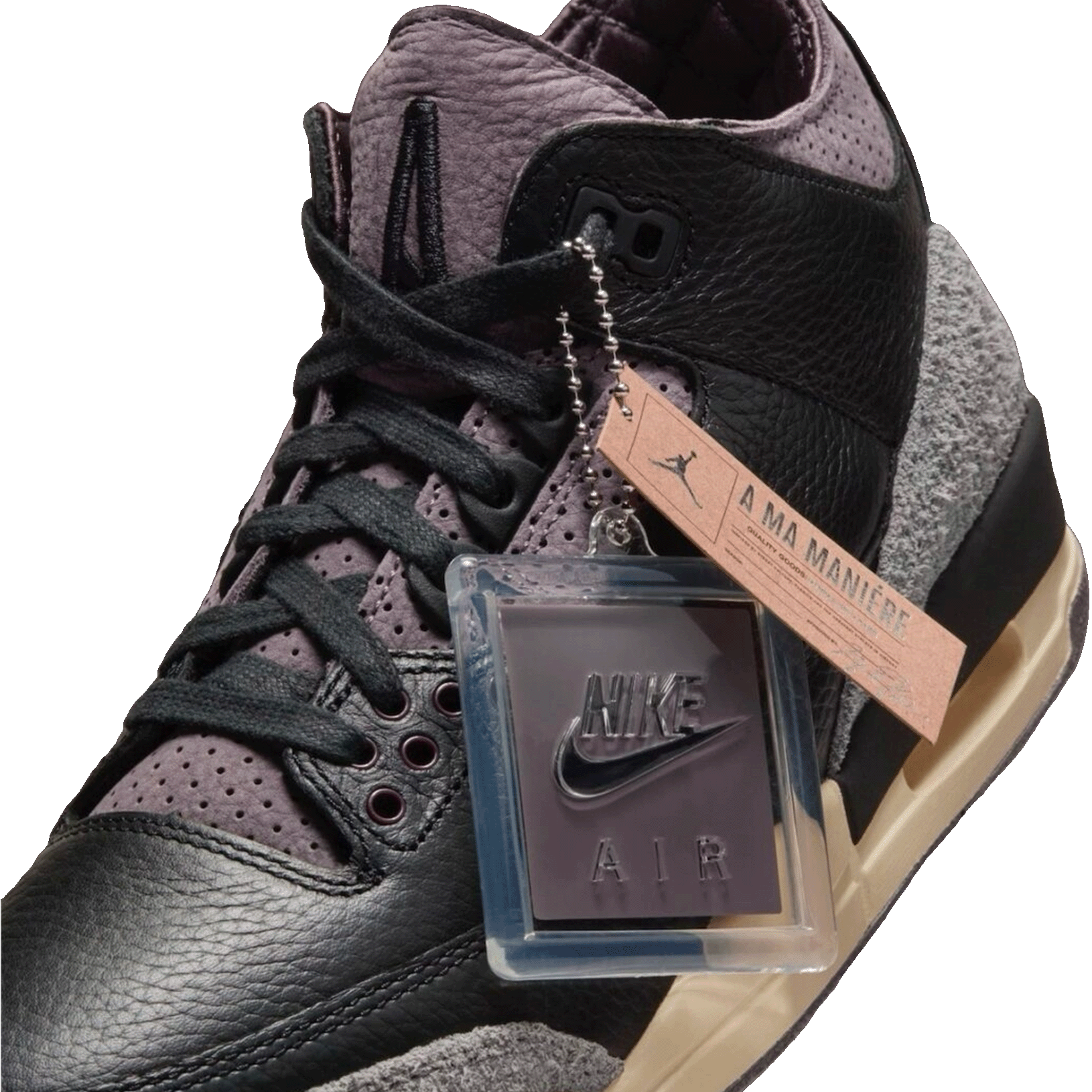 Nike Air Jordan 3 Retro OG SP A Ma Maniére While You Were Sleeping (W) Tongue