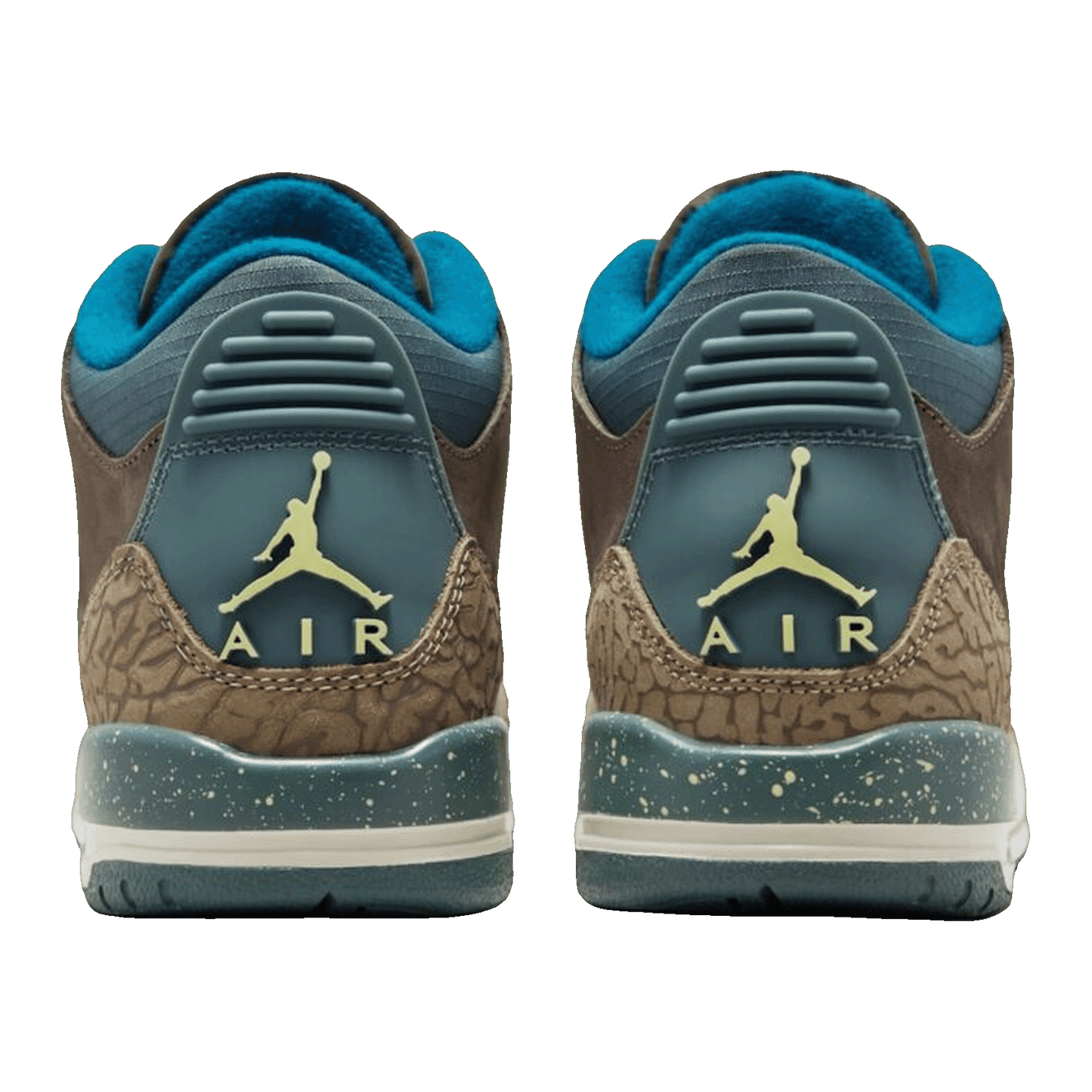 Nike Air Jordan 3 Retro Olive Grey (GS) Back IB7066-001
