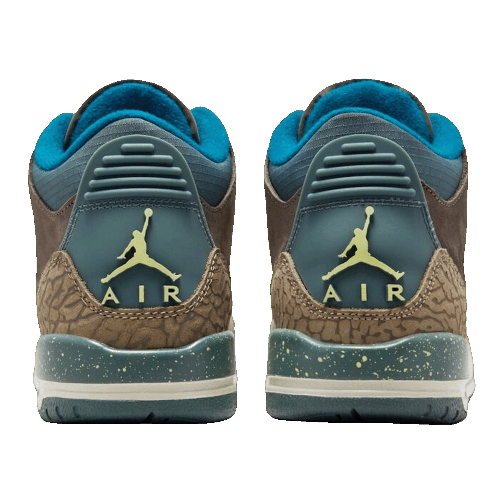 Nike Air Jordan 3 Retro Olive Grey (GS) Back IB7066-001