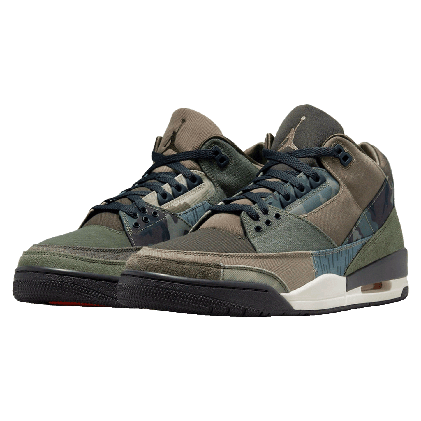 Nike Air Jordan 3 Retro Patchwork Camo Side
