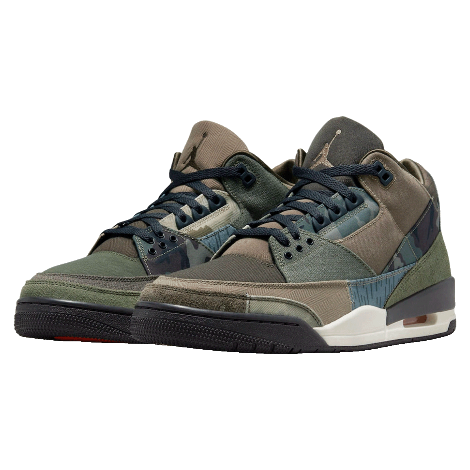 Nike Air Jordan 3 Retro Patchwork Camo Side