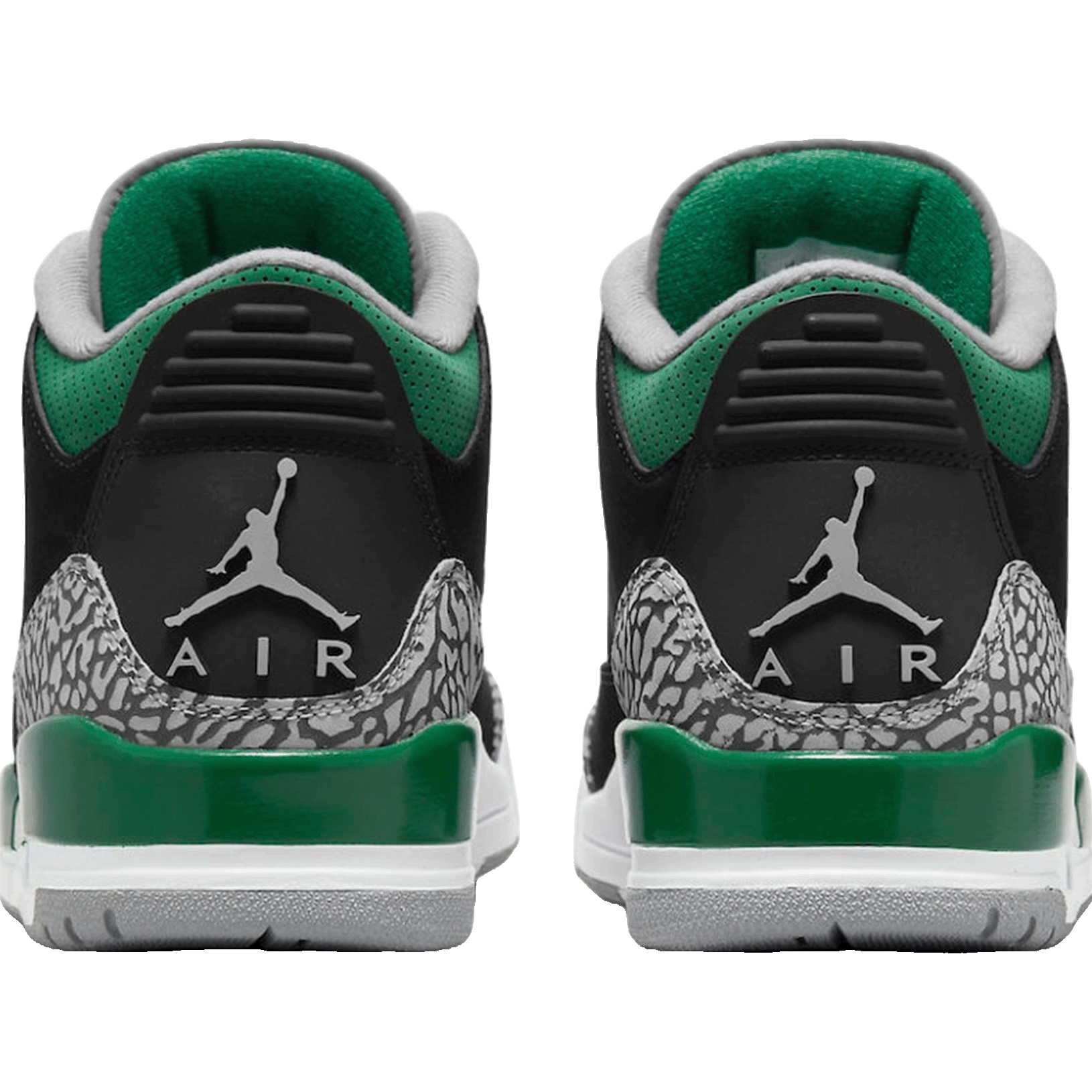 Nike Air Jordan 3 Retro Pine Green Back