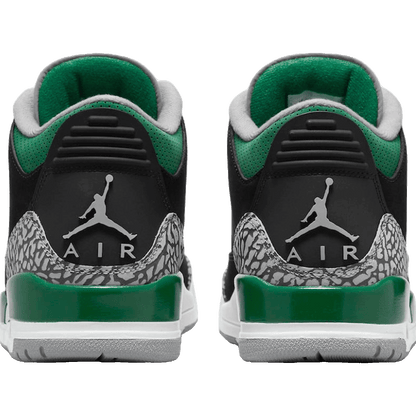 Nike Air Jordan 3 Retro Pine Green Back