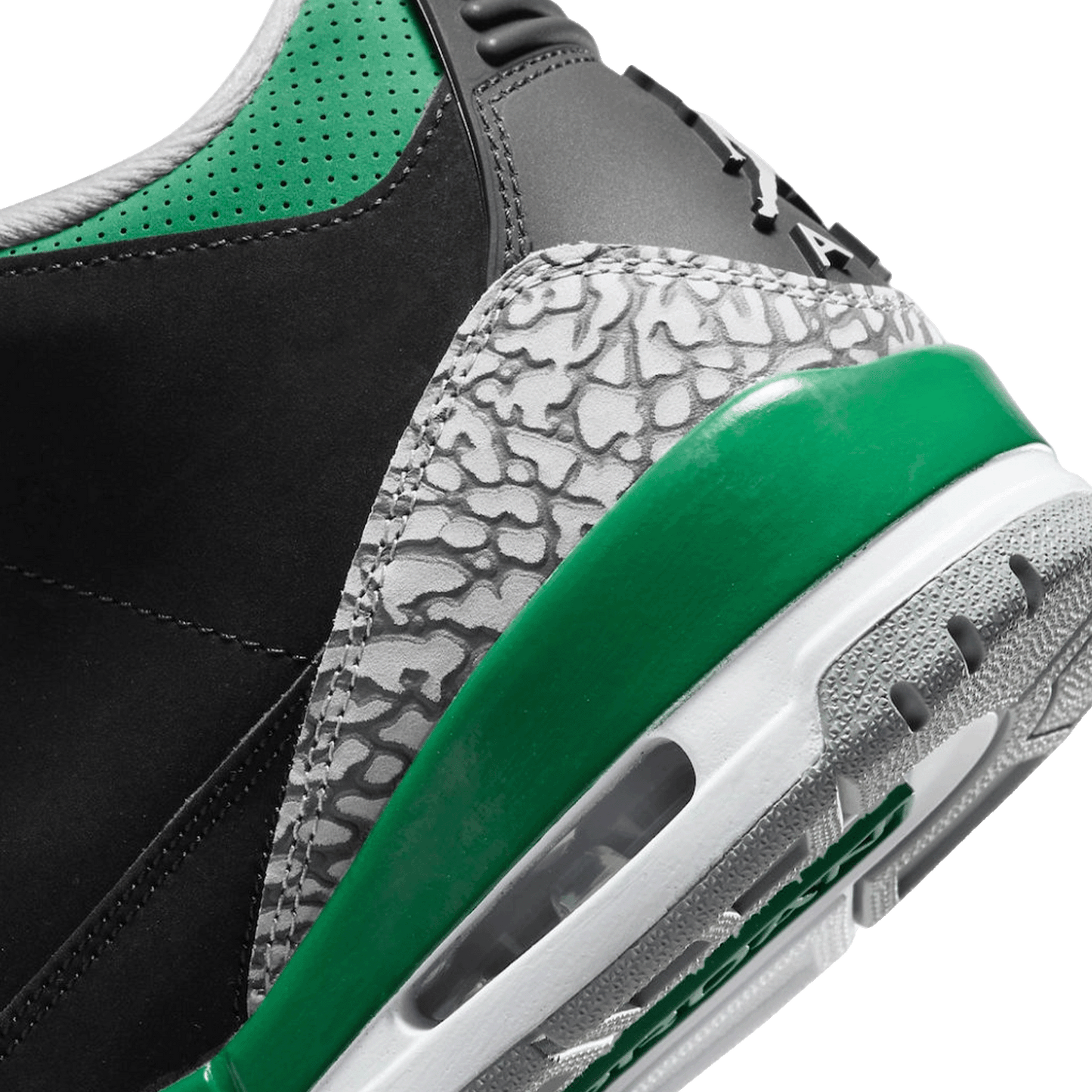 Nike Air Jordan 3 Retro Pine Green Back 2