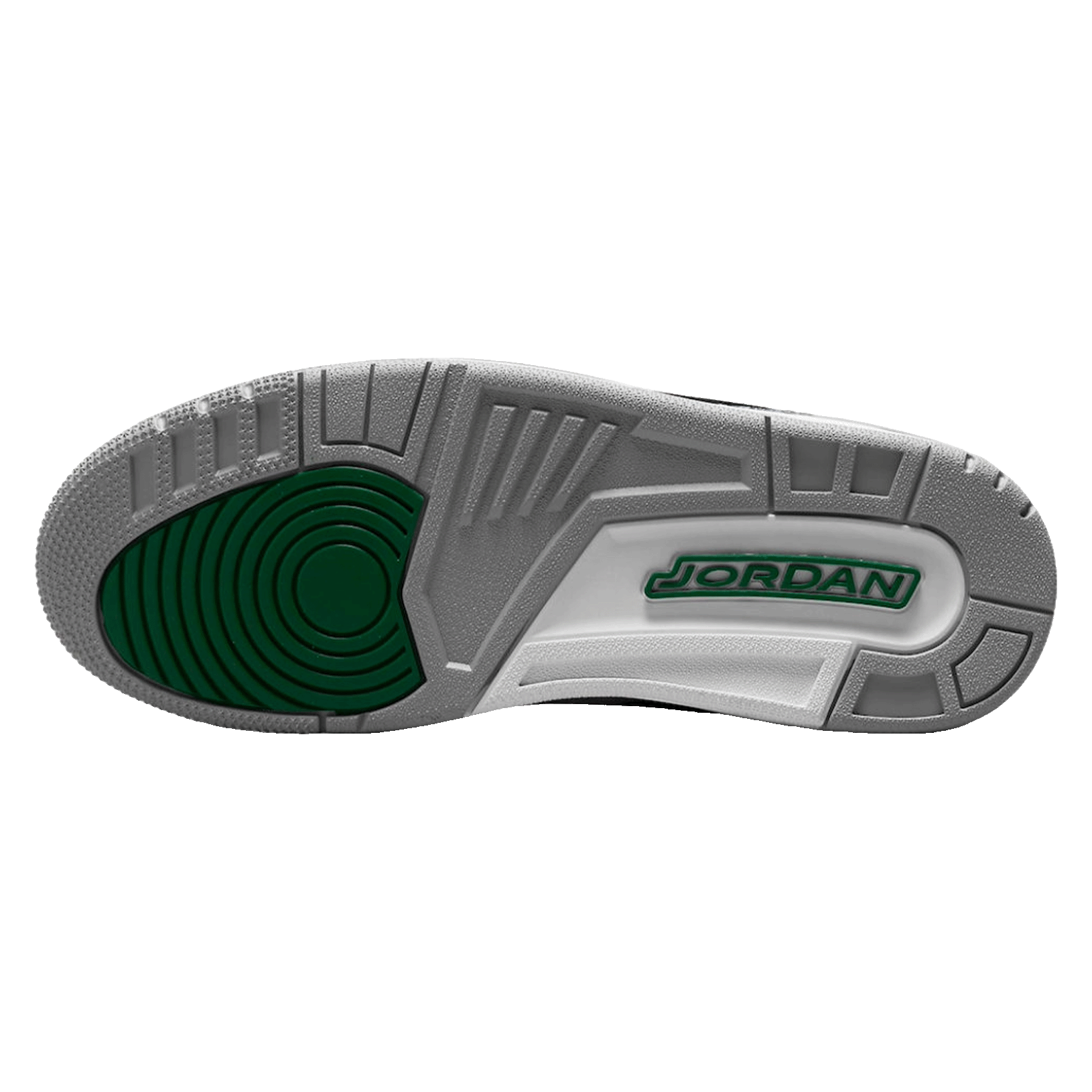Nike Air Jordan 3 Retro Pine Green Sohle