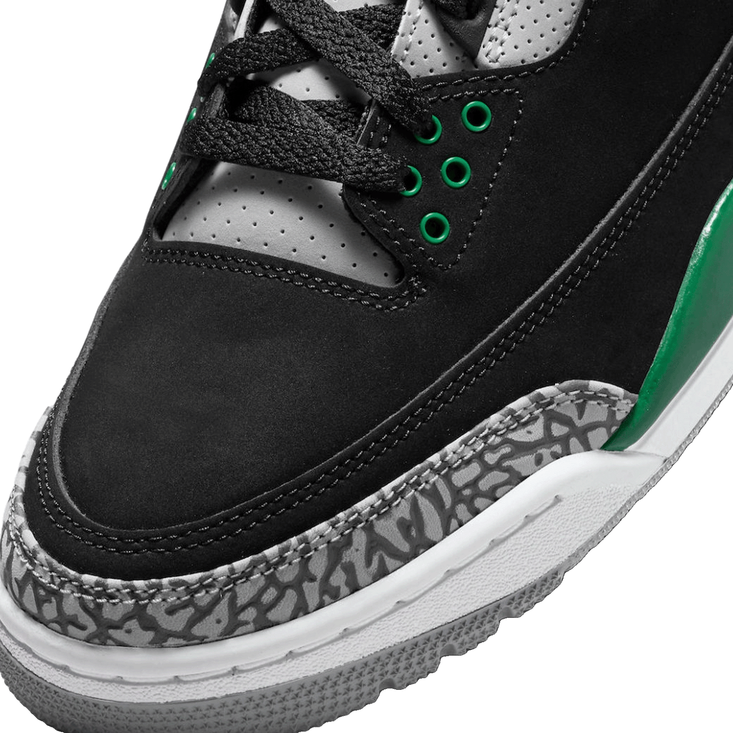 Nike Air Jordan 3 Retro Pine Green Toe