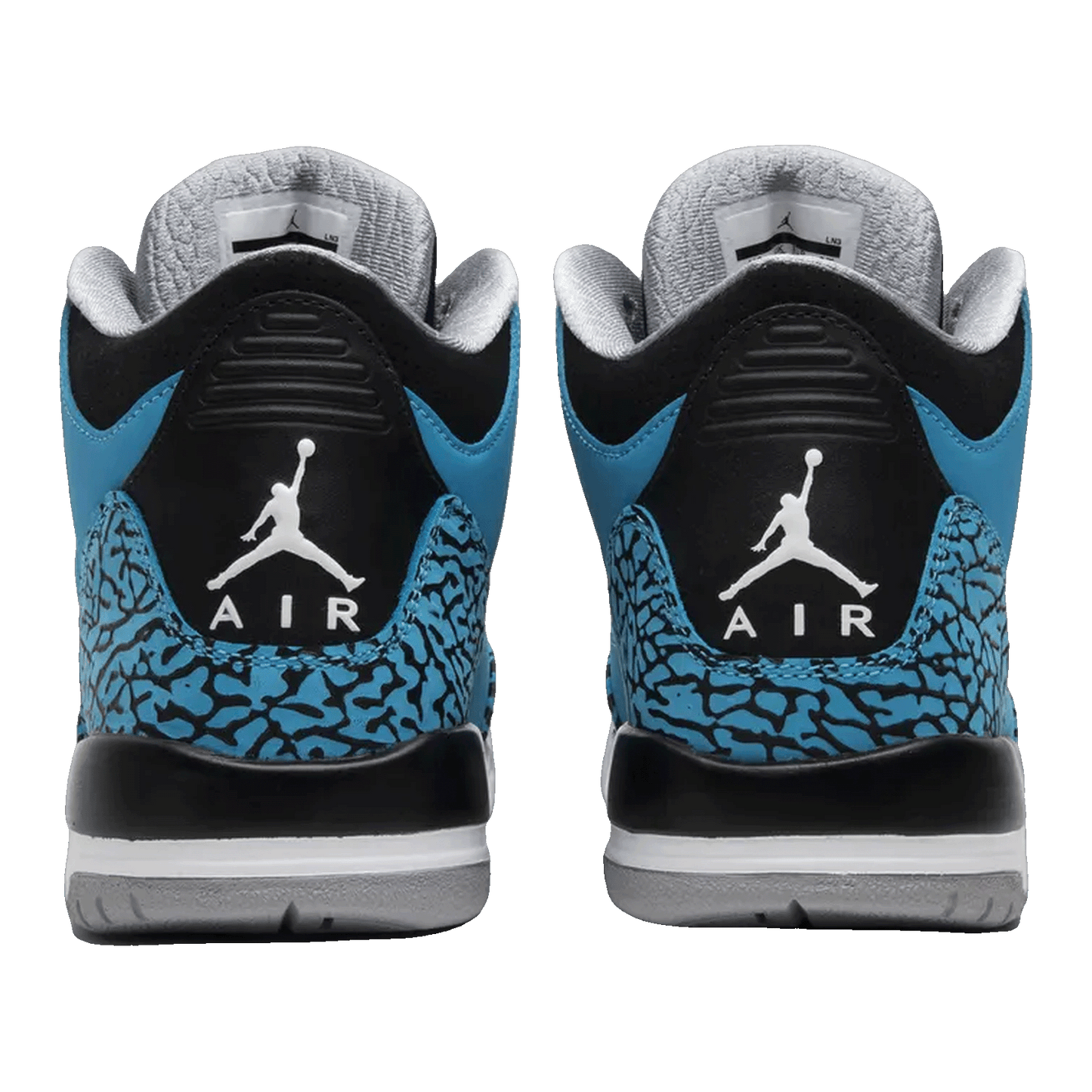 Nike Air Jordan 3 Retro Powder Blue (GS) Back 398614-406