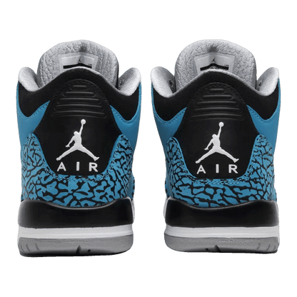 Nike Air Jordan 3 Retro Powder Blue (GS) Back 398614-406
