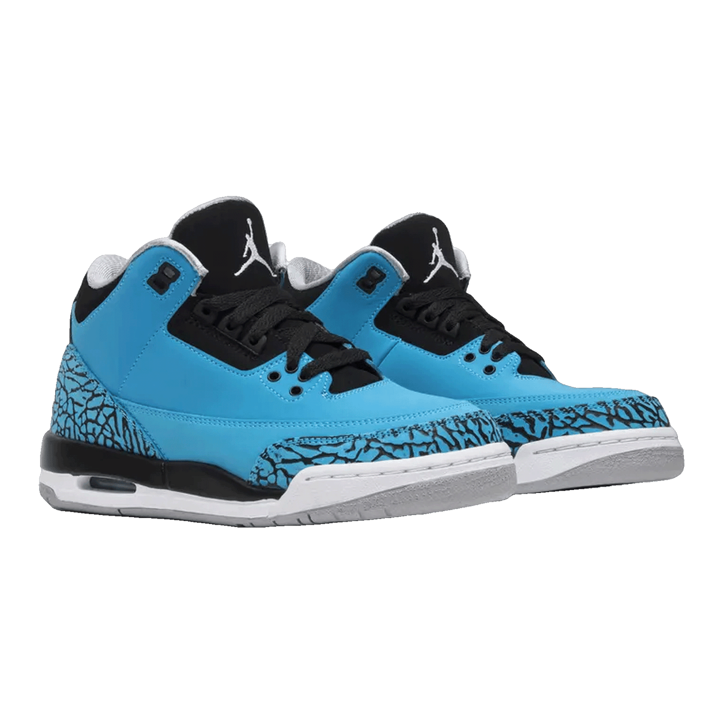 Nike Air Jordan 3 Retro Powder Blue (GS) Side 398614-406