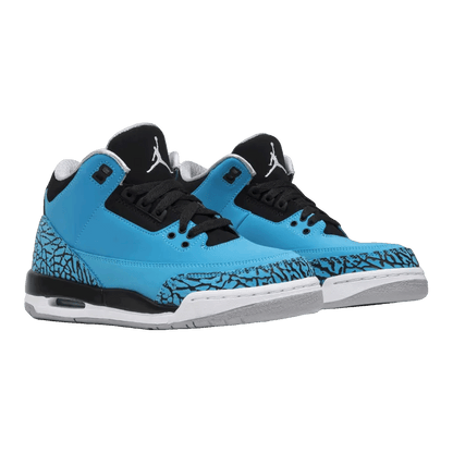 Nike Air Jordan 3 Retro Powder Blue (GS) Side 398614-406