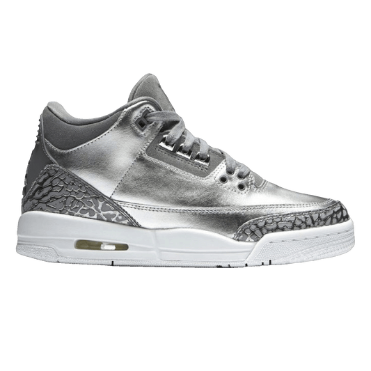 Nike Air Jordan 3 Retro Premium Heiress Metallic Silver (GS) AA1243-020