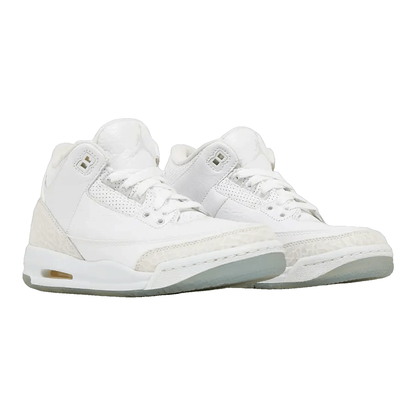Nike Air Jordan 3 Retro Pure White (2018) (GS) Side 398614-111