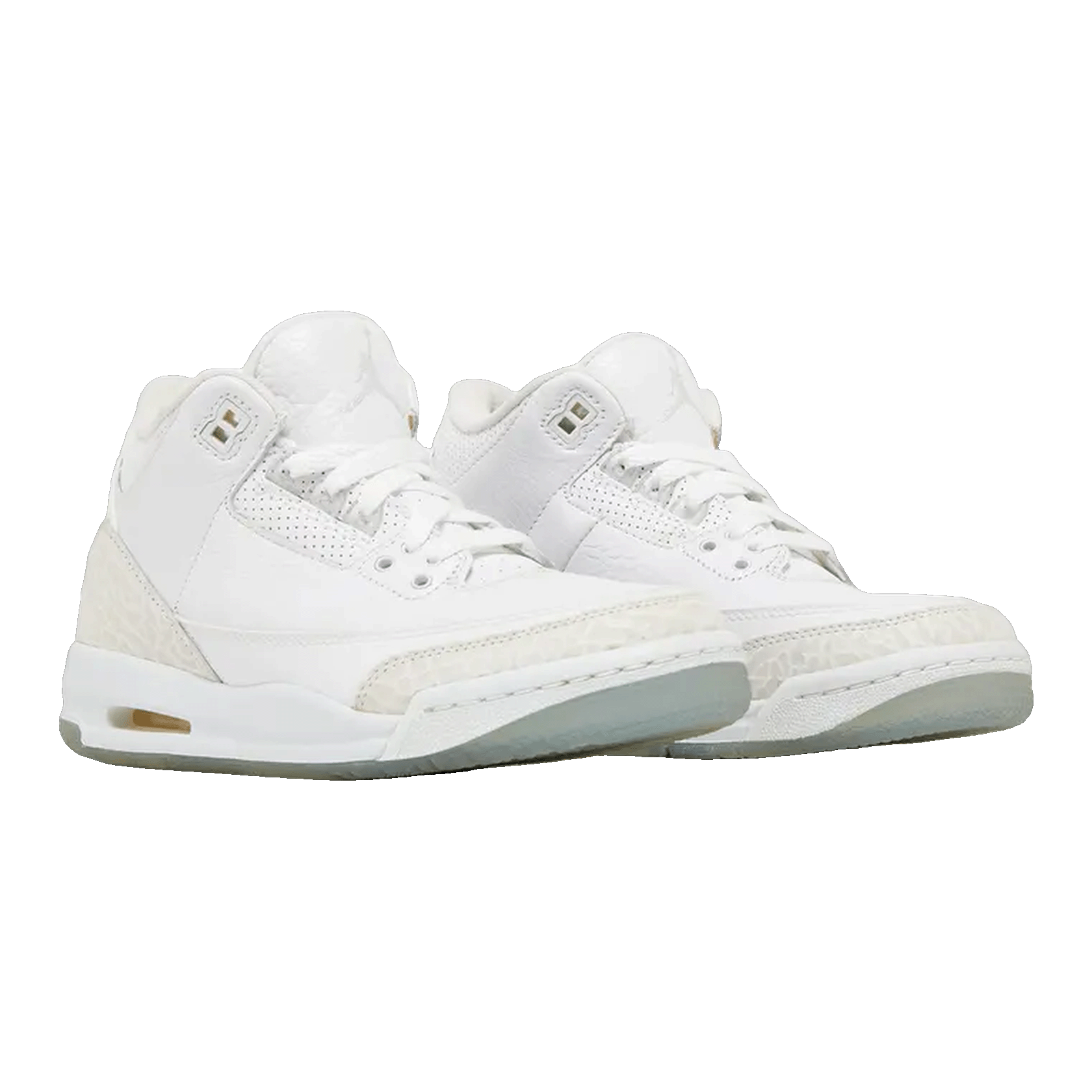 Nike Air Jordan 3 Retro Pure White (2018) (GS) Side 398614-111