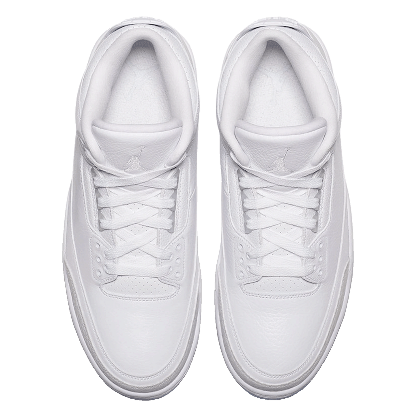 Nike Air Jordan 3 Retro Pure White (2018) Oben