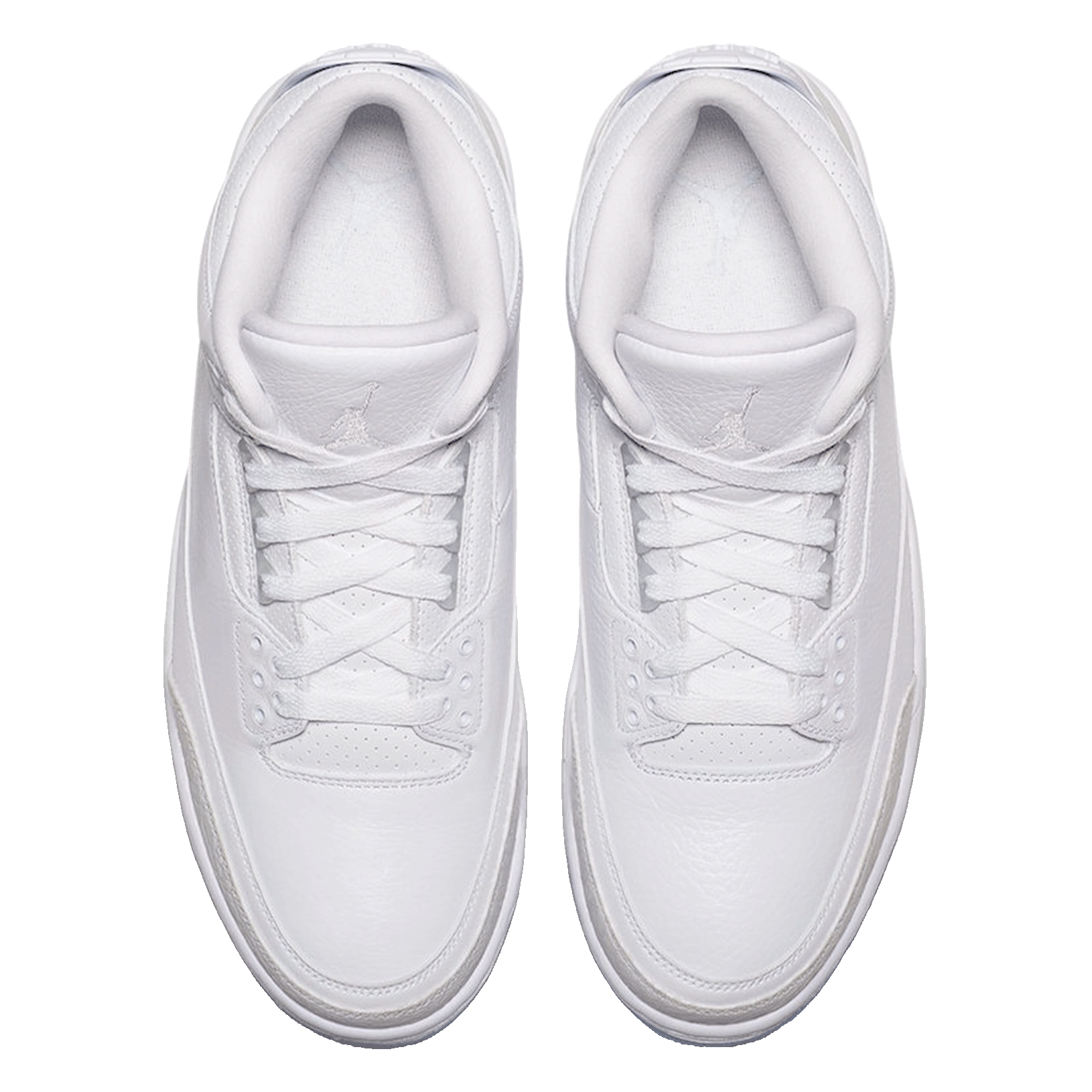 Nike Air Jordan 3 Retro Pure White (2018) Oben